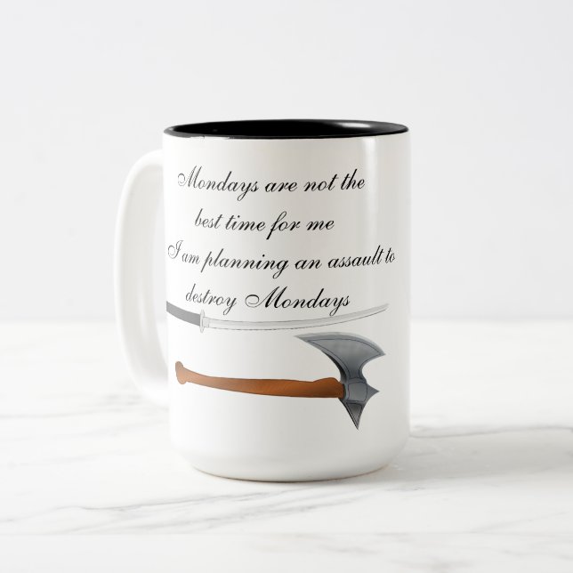 Säg NEJ till måndagens Mugg (Framsida vänster)