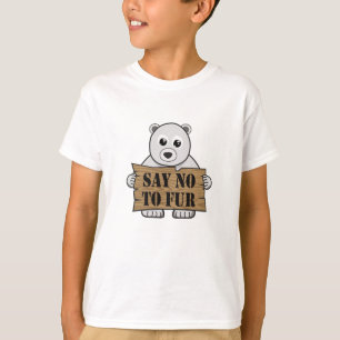 Säg nej till Päls T Shirt