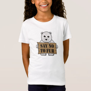 Säg nej till Päls T Shirt