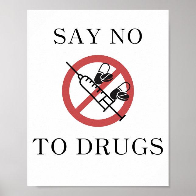 Säg nej till Poster droger (Framsidan)