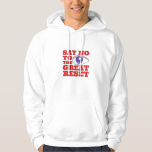 Säg nej till Underbar återställning Hoodie