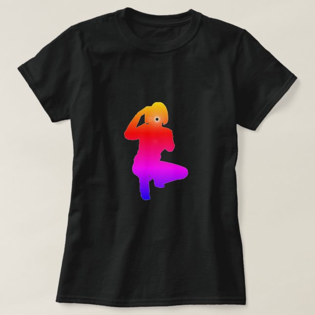 Säg ost färglös (foto) T-Shirt (Design framsida)