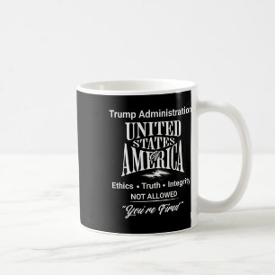 Säg sanningen att du är felad Trump Administration Kaffemugg