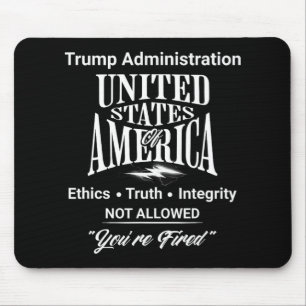 Säg sanningen att du är felad Trump Administration Musmatta