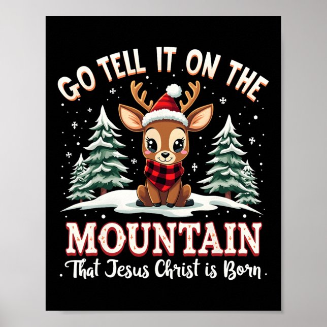 Säg till berget att Jesus är Bo Poster (Framsidan)