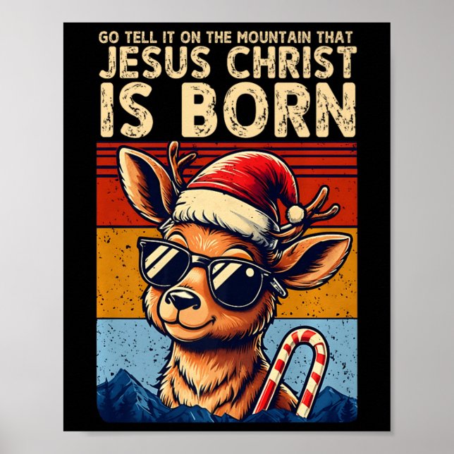 Säg till berget att Jesus är Bo Poster (Framsidan)