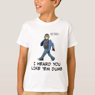 Säg Trump jag hörde du gillar dumt roligt T Shirt