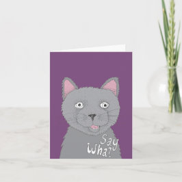 Säg vad, eller säg vad! kort