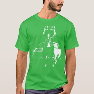 Säg vad som helst, den vita stencil t shirt