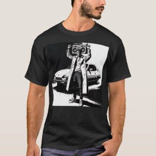 Säg vad som helst - den vita stencil t shirt