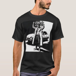 Säg vad som helst - den vita stencil t shirt