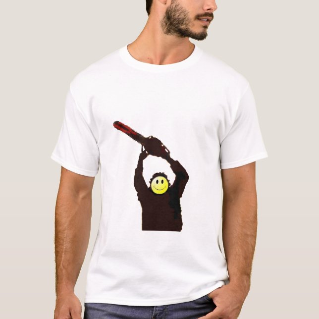 Såga dig i skuggar bebiset tee shirt (Framsida)