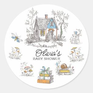Saga Hus Baby Shower Klistermärke