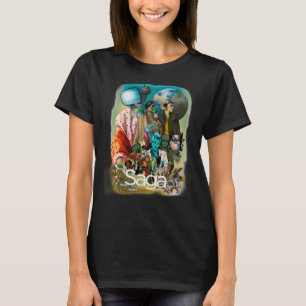 Saga tecknad Characters geek Classic T Shirt