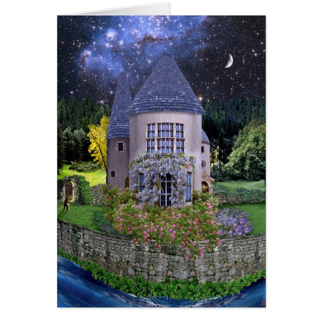 Sagabarns värld hälsningskort (Framsidan)