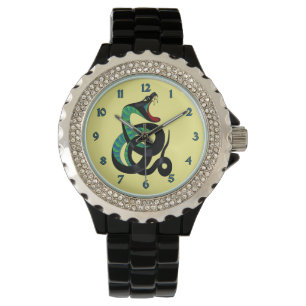 Sagaciös serpent armbandsur