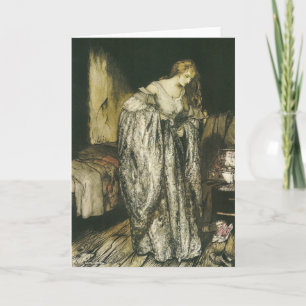 Sagagnistraklänning av Arthur Rackham Kort