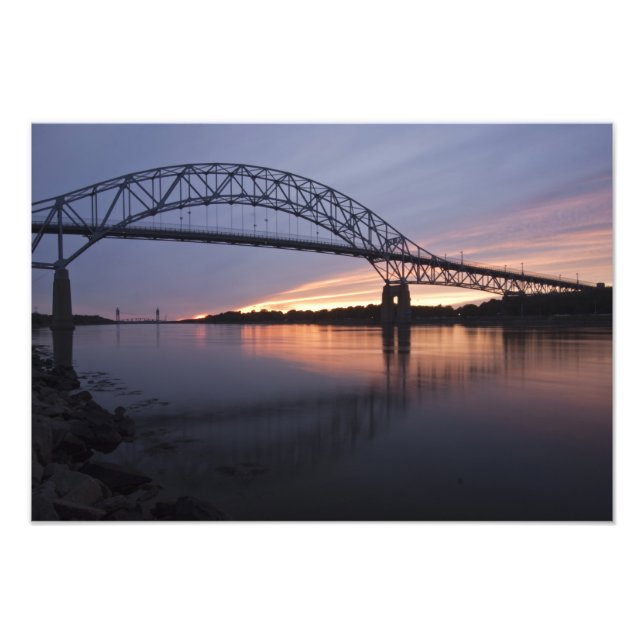 Sagamor Bridge över Cape Cod-kanalen, 2 Fototryck (Framsidan)