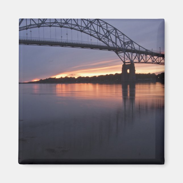 Sagamor Bridge över Cape Cod-kanalen, 2 Magnet (Framsidan)