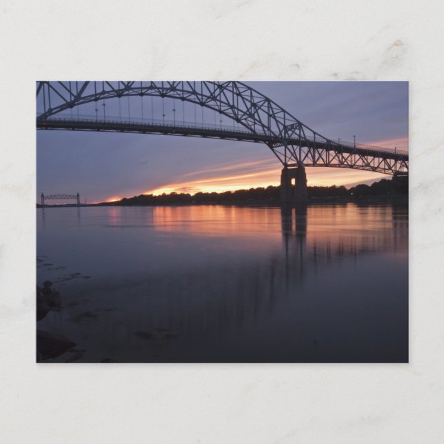 Sagamor Bridge över Cape Cod-kanalen, 2 Vykort (Framsida)