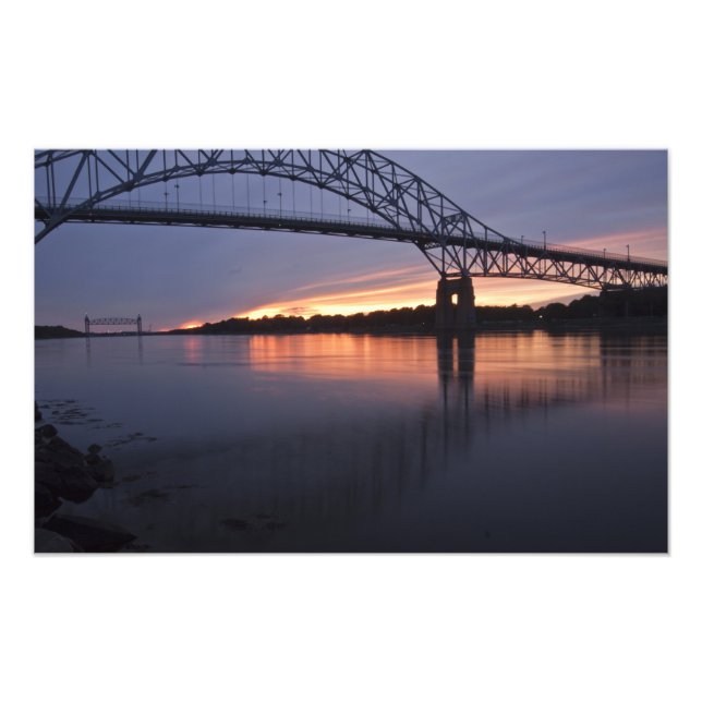 Sagamorbron över Cape Cod-kanalen, Fototryck (Framsidan)