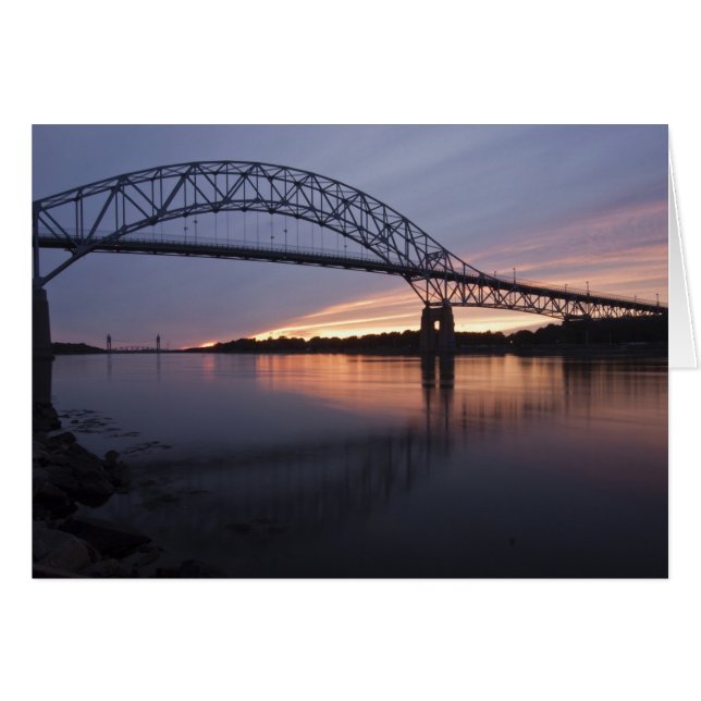 Sagamorbron över Cape Cod-kanalen, Hälsningskort (Framsidan Horizontal)