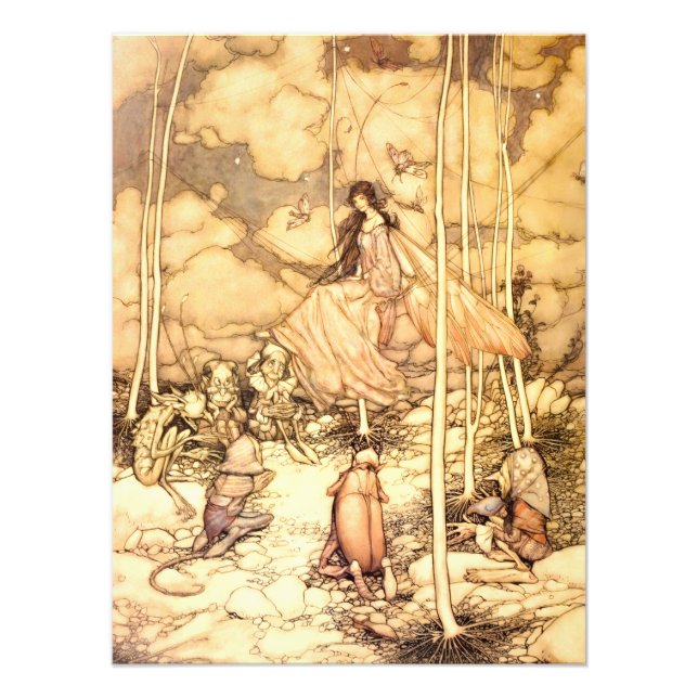 Sagan Arthur Rackham Fototryck (Framsidan)