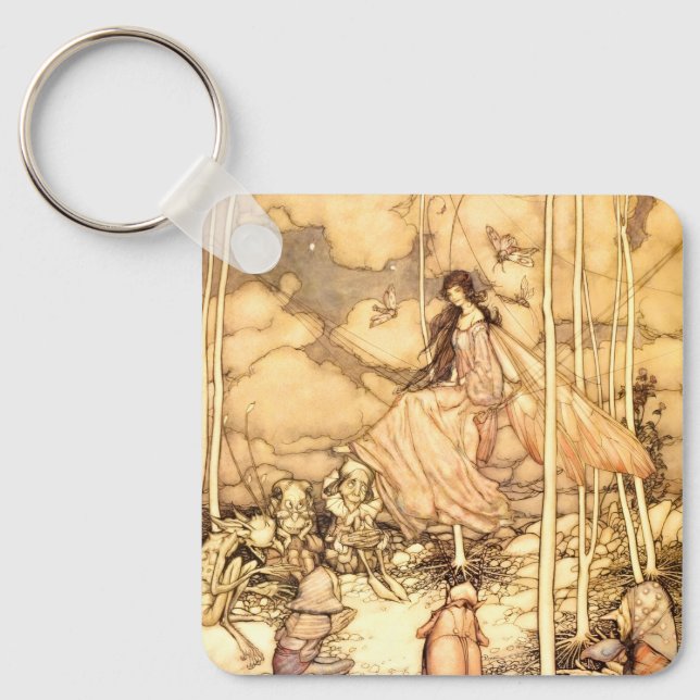 Sagan Arthur Rackham Nyckelring (Framsida)