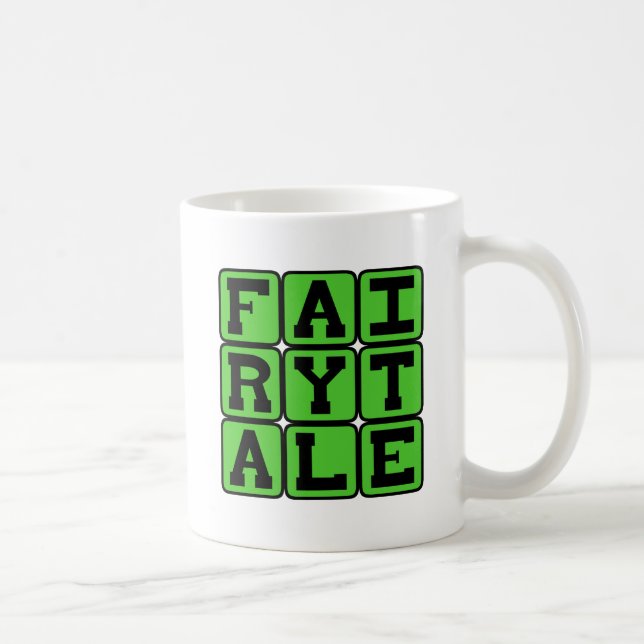 Sagan, berättelse med en moral kaffemugg (Höger)