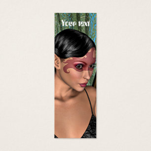 Sagan fjäril litet visitkort