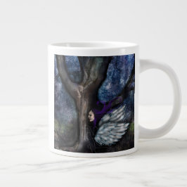 Sagan om Älvinnan och Trollkarlens Träd Jättekaffe Jumbo Mugg