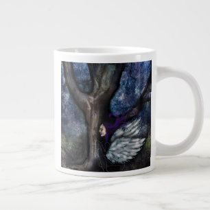 Sagan om Älvinnan och Trollkarlens Träd Jättekaffe Jumbo Mugg