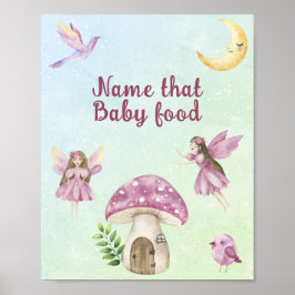 Sagan om babyfirande Namnge den där baby maten Poster