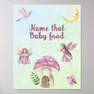 Sagan om babyfirande Namnge den där baby maten Poster