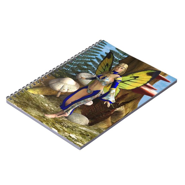 Sagan om fjäril anteckningsbok (Vänstra Sidan)