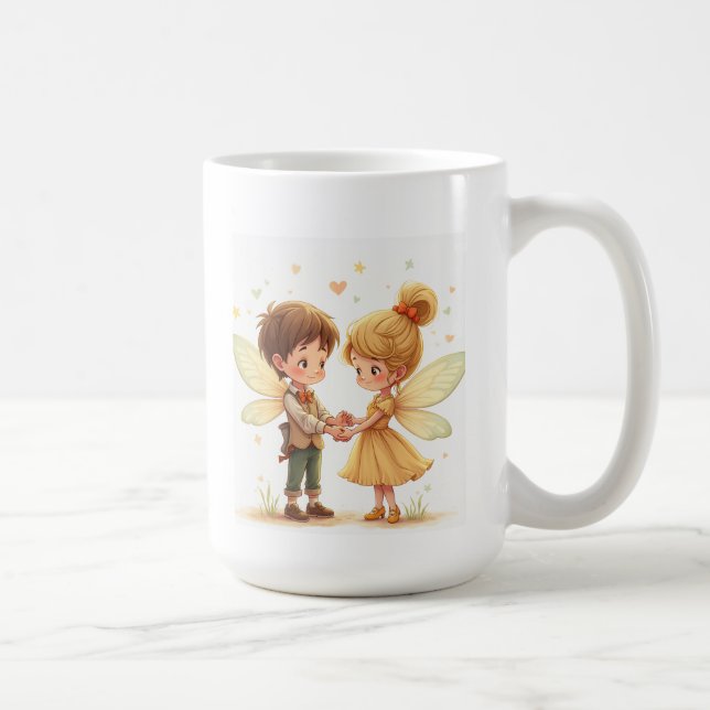 Sagan om ljus Mugs Kaffemugg (Höger)
