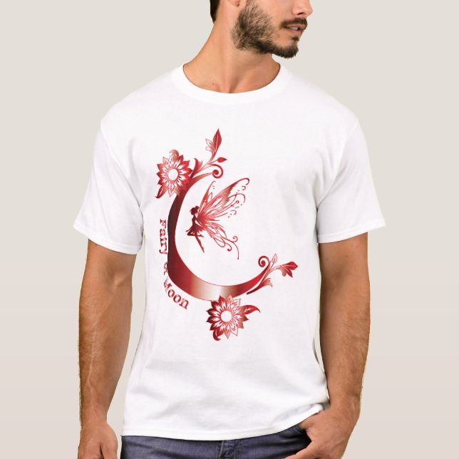Sagan om månens skjorta t shirt (Framsida)