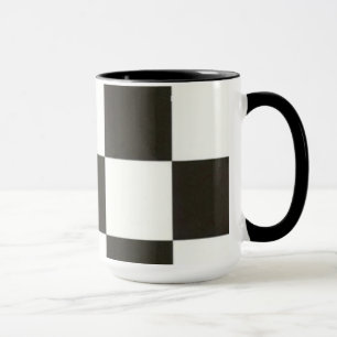 Sagan om ringen-mugg. svart/vitt mugg