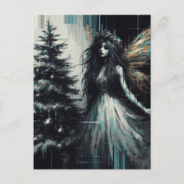 Saganom Christmas Glitch Vykort