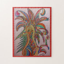 Sågar pimpeln "för den befjädrade fiestaen" pussel