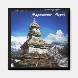 Sagarmatha-Nepal, synpunkter på Everest, Ama Dabla Magnet