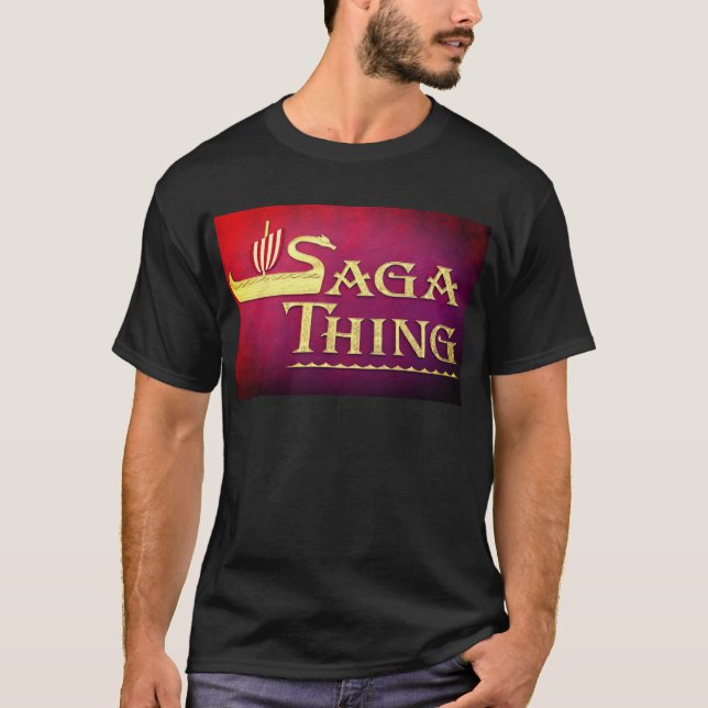 Sagasaklogotyp T-shirt (Framsida)