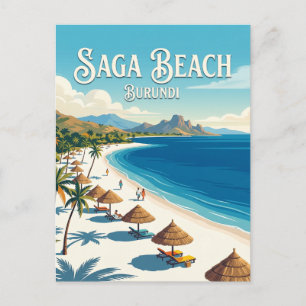 Sagastranden Burundi Vykort