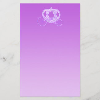 Sagavagn i Purple. Brevpapper