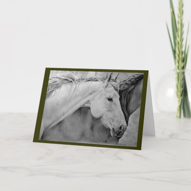 "Sage" 5 x 7-hälsningskort Kort (Framsida)