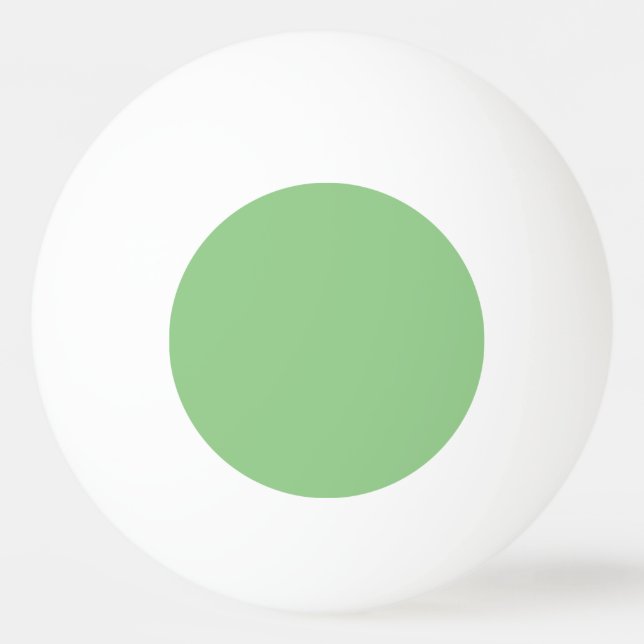 Sage #93CC8A, Clay Ash Ping Pong Paddle Pingisboll (Framsidan)
