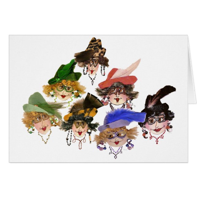 Sage Advice från en grupp kvinnor kort (Framsidan Horizontal)