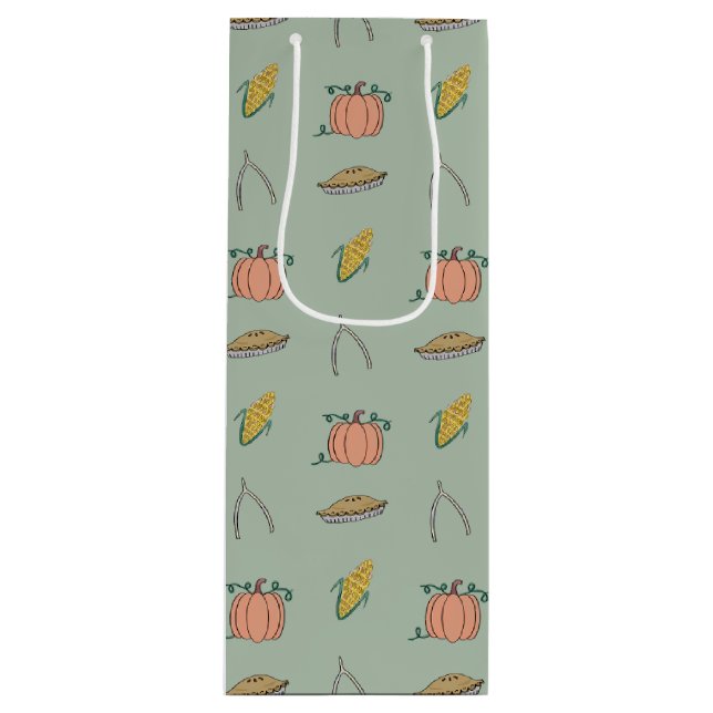 Sage Autumn Harvest Festival Söt Thanksgiving (Framsidan)