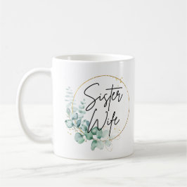 Sage Blommigt SisterWife Coffee Mugg