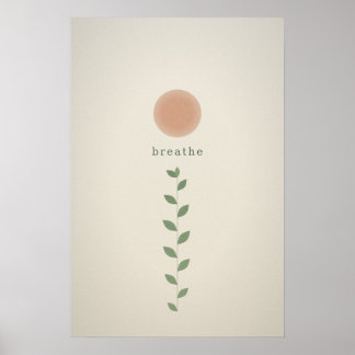 Sage Botanisk Terapi Kontorsväggskonst Poster